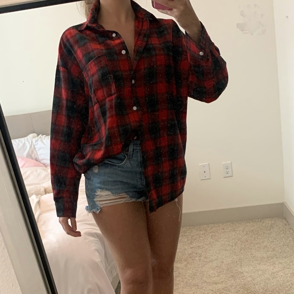 Lightweight OVERSIZED FLANNEL